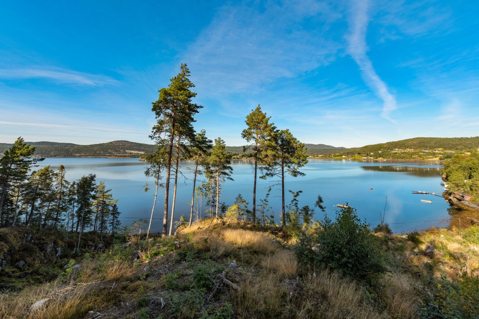 Utsikt utover Lofjorden. Galleribilde