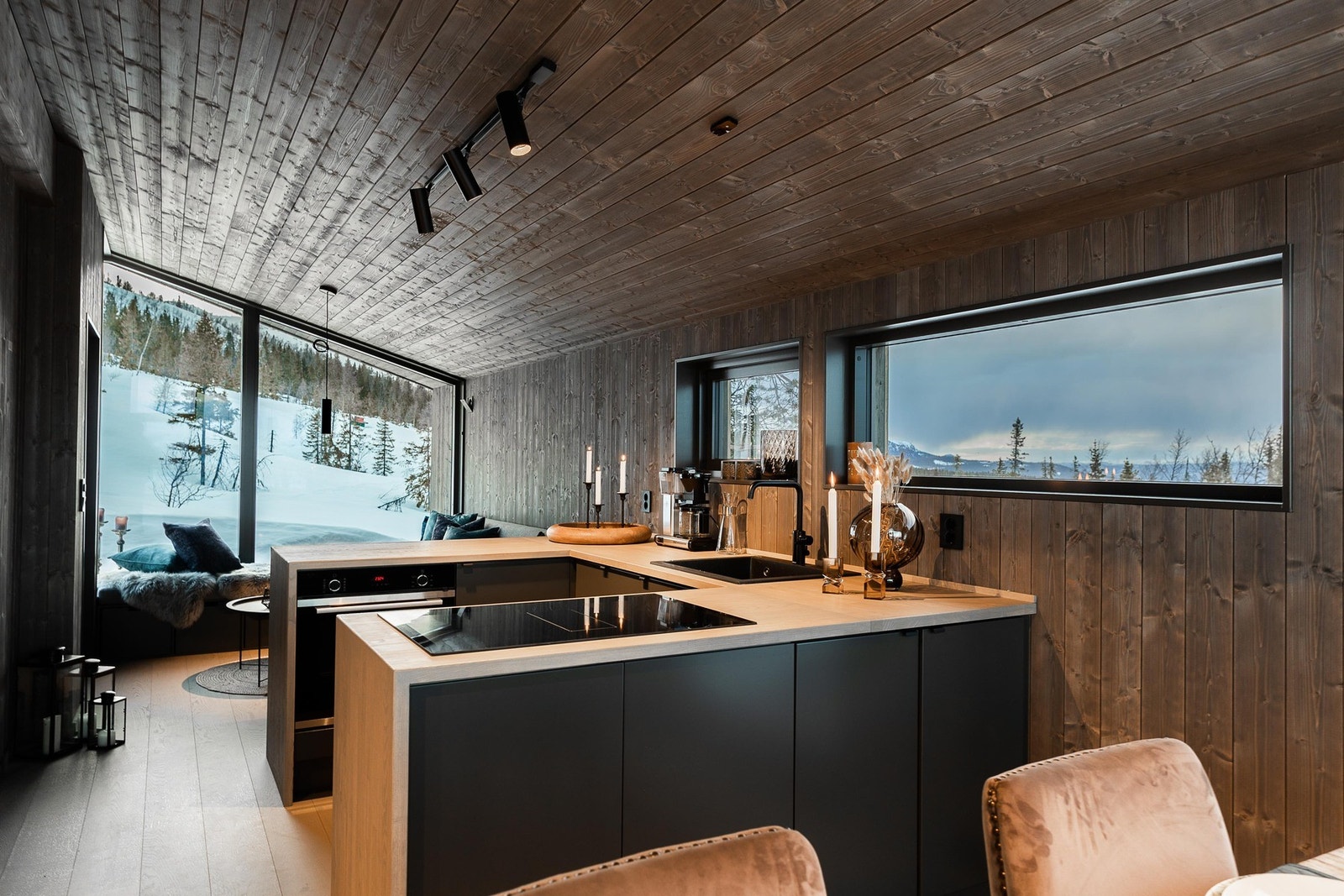 Glimre finnes i fire ulike størrelser. Glimre har to
sovehemser og én lagringshems. Galleribilde