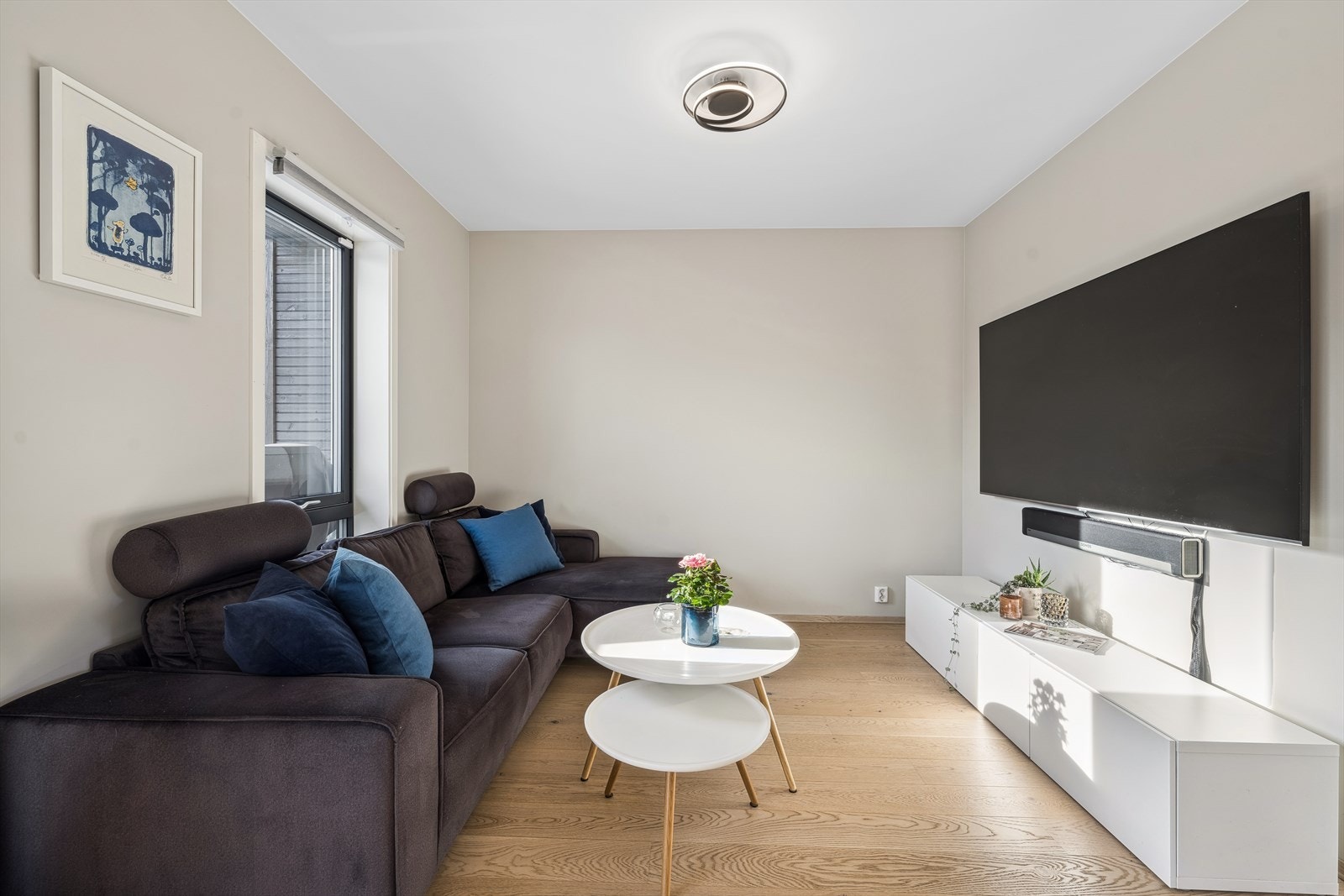 Det er lagt inn fibernett fra Altibox. Galleribilde