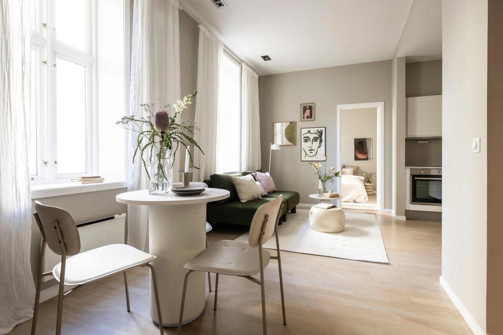 Effektiv og moderne 3-roms med sentral beliggenhet Galleribilde