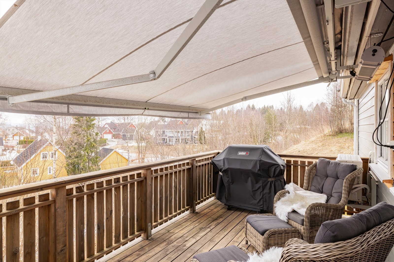 Perfekt plass for å nyte solrike ettermiddager og kvelder Galleribilde