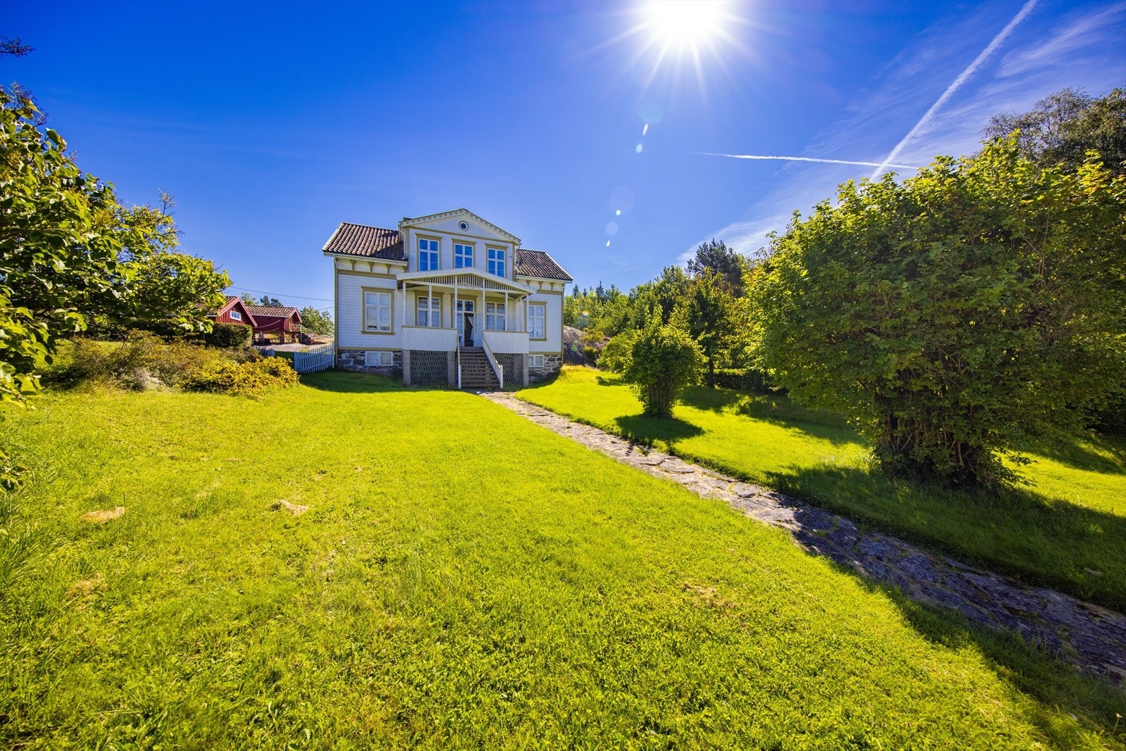 Fasade mot Skåtøysund. Galleribilde