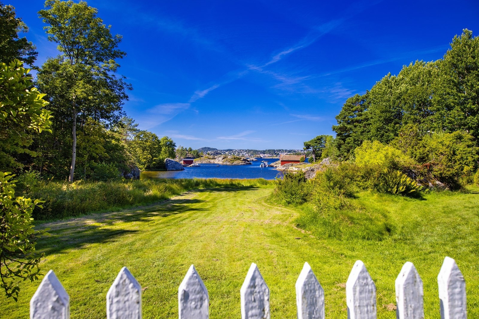 Utsikt mot vest og Kragerø sentrum. Galleribilde