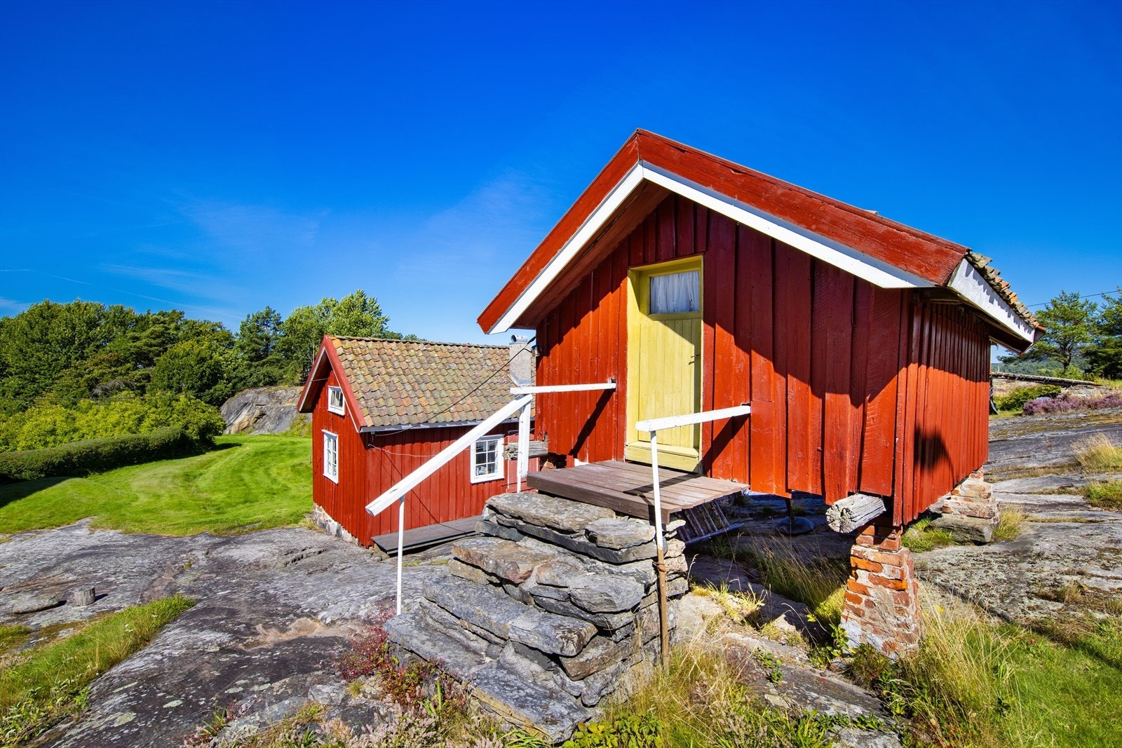 Stabbur og bryggerhus. Galleribilde