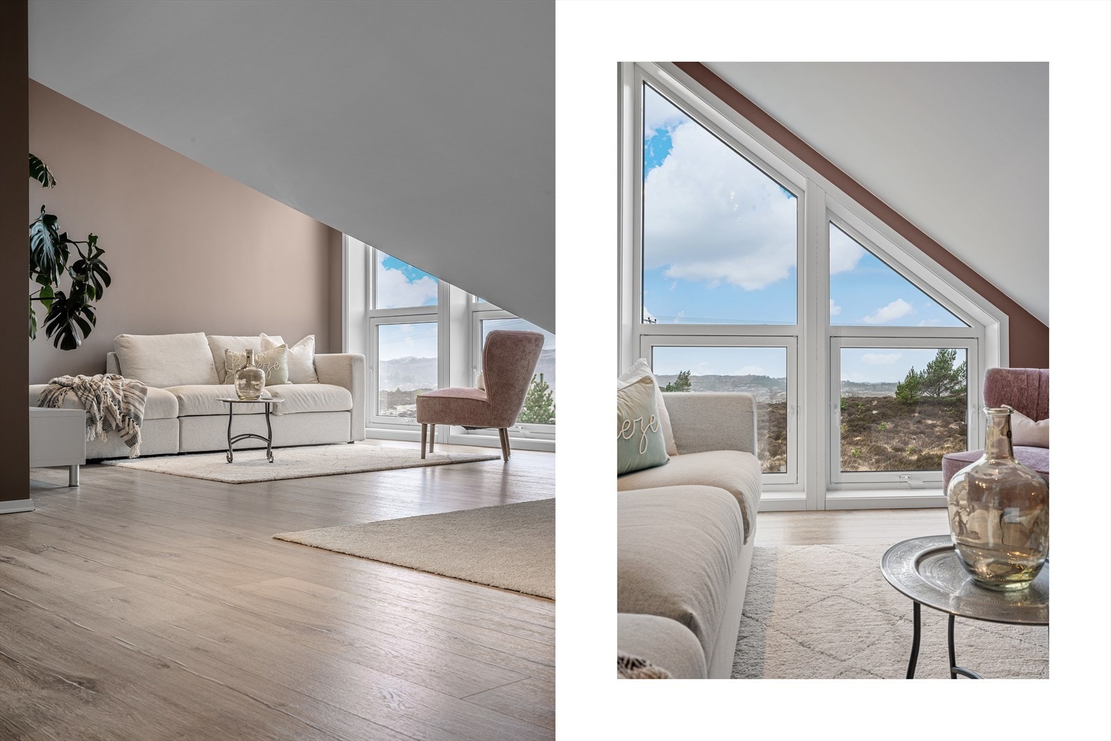 - Også her kan den naturskjønne utsikten nytes - Galleribilde