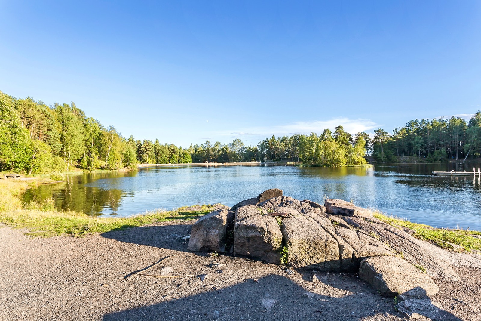 Kalbakken byr også på nærhet til Lillomarka. Dette er en fantastisk kvalitet året rundt, sommer som vinter, til fots, på ski eller sykkel. Galleribilde