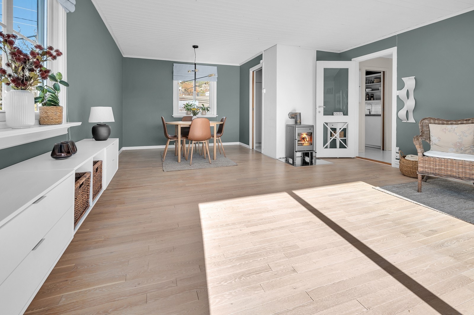 Her er det god plass til å møblere etter ønske. Galleribilde