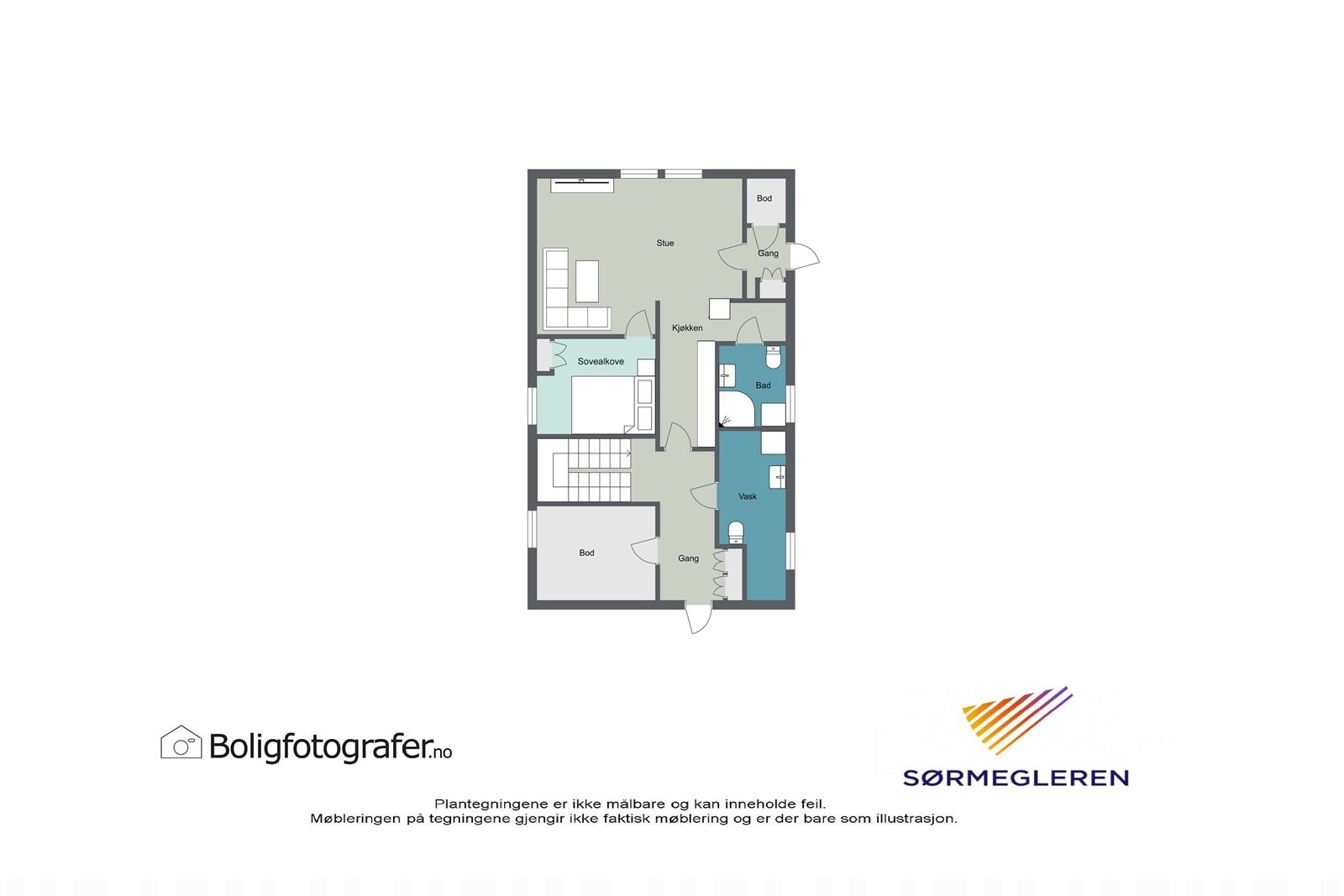 Planskisse 1.etasje Galleribilde