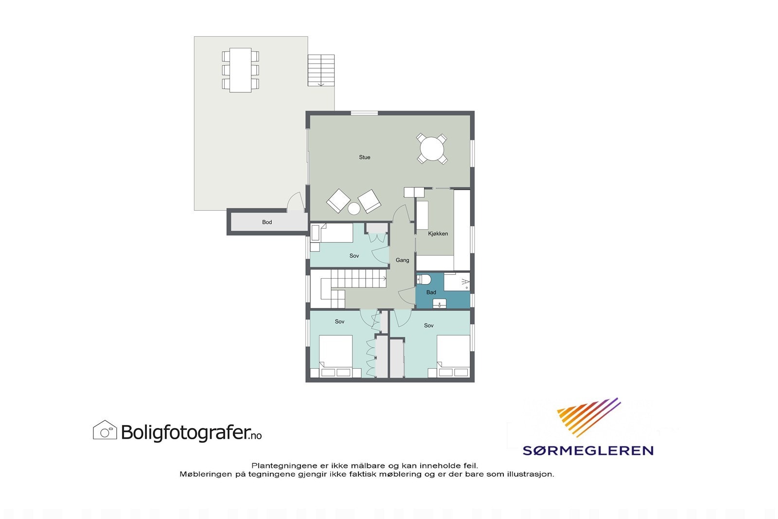 Planskisse 2.etasje Galleribilde