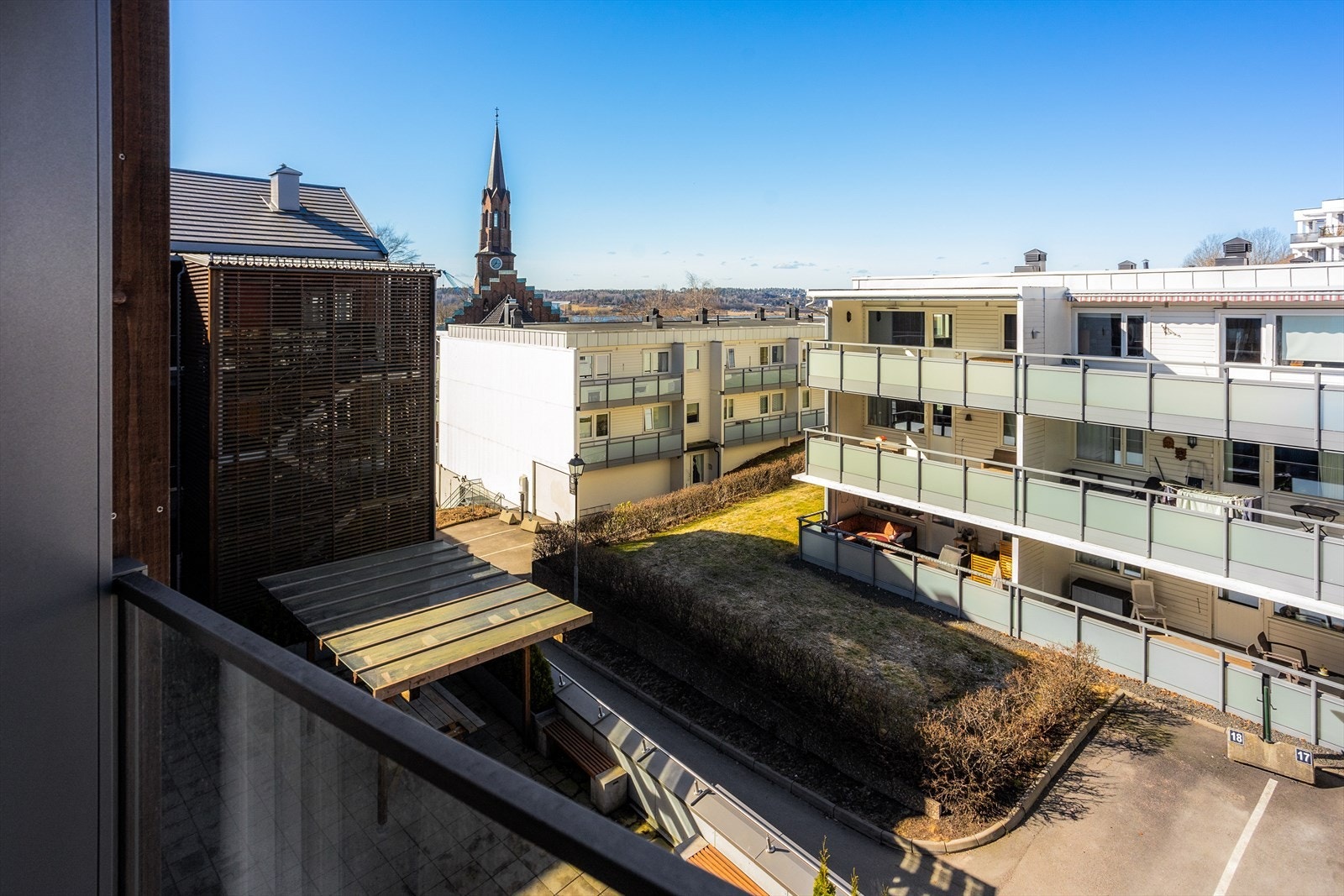 Utsikt fra stue Galleribilde