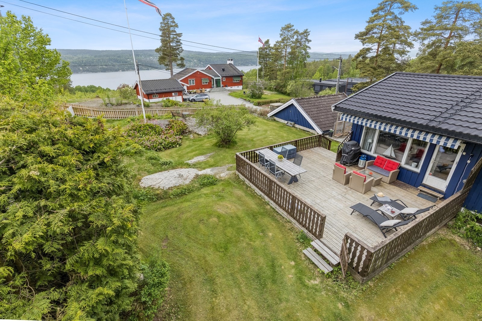 Flott beliggenhet på Svartskog. Galleribilde