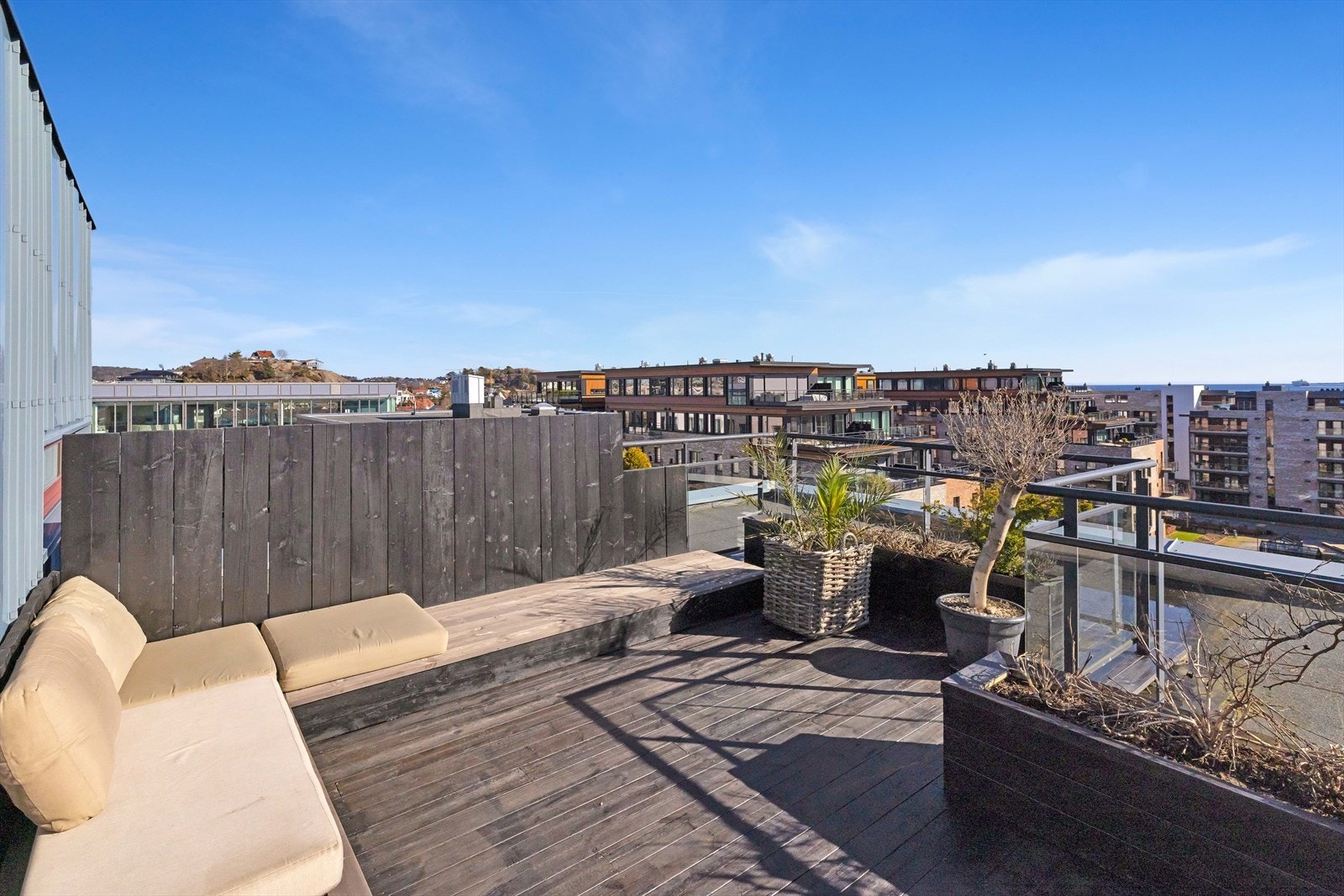 Felles takterrasse Galleribilde