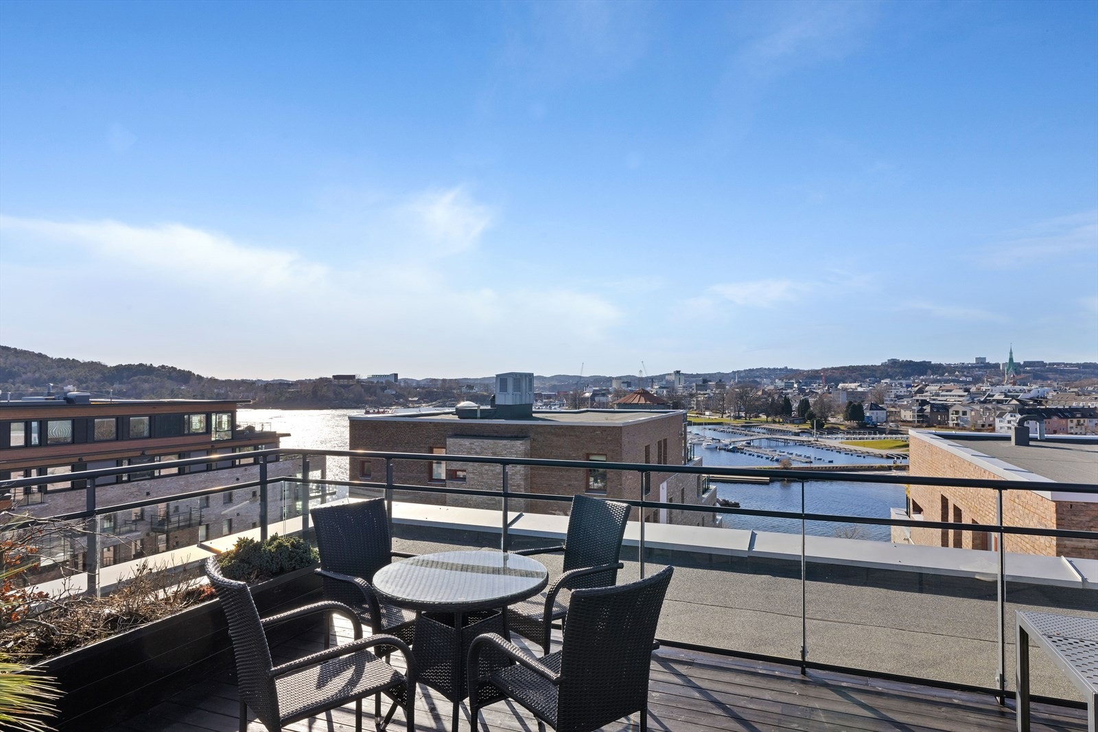 Felles takterrasse Galleribilde
