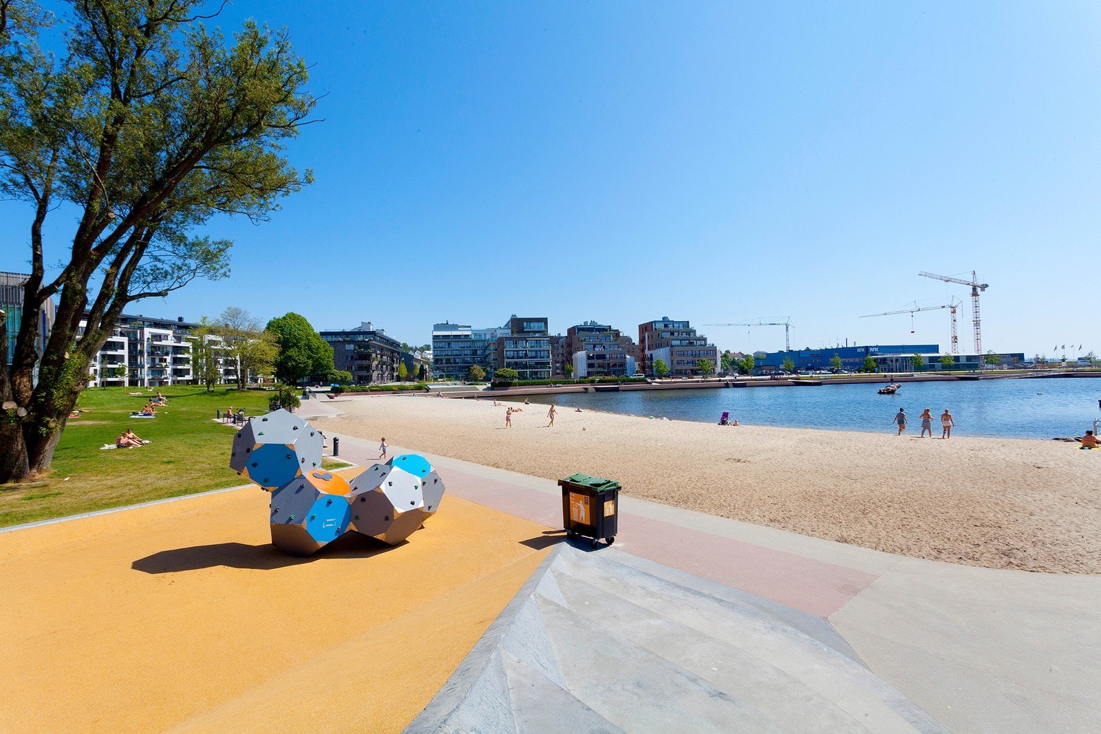 Område bystranda Galleribilde