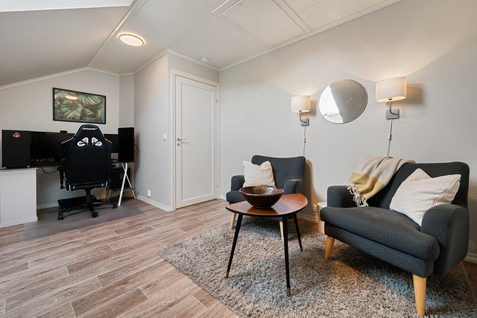 Rommet har et areal på 13,5 kvm Galleribilde