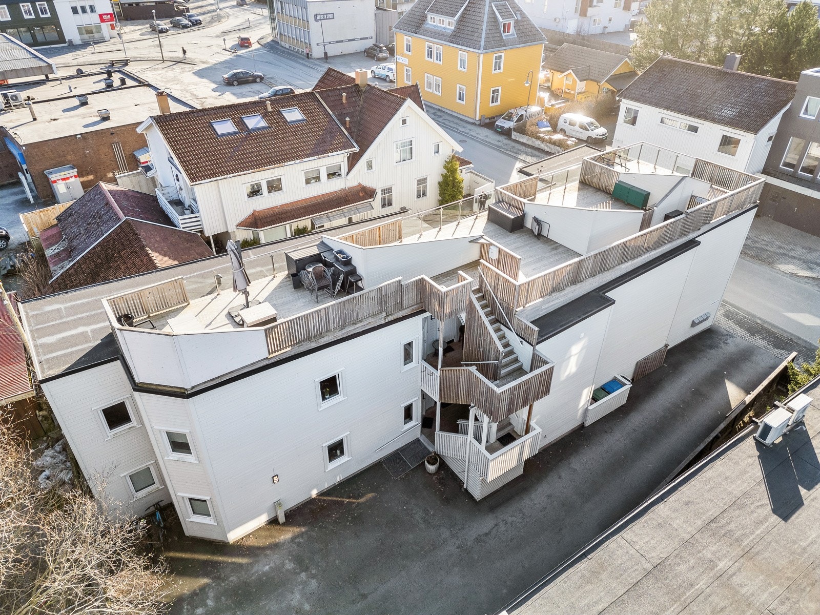 Takterrasse Galleribilde