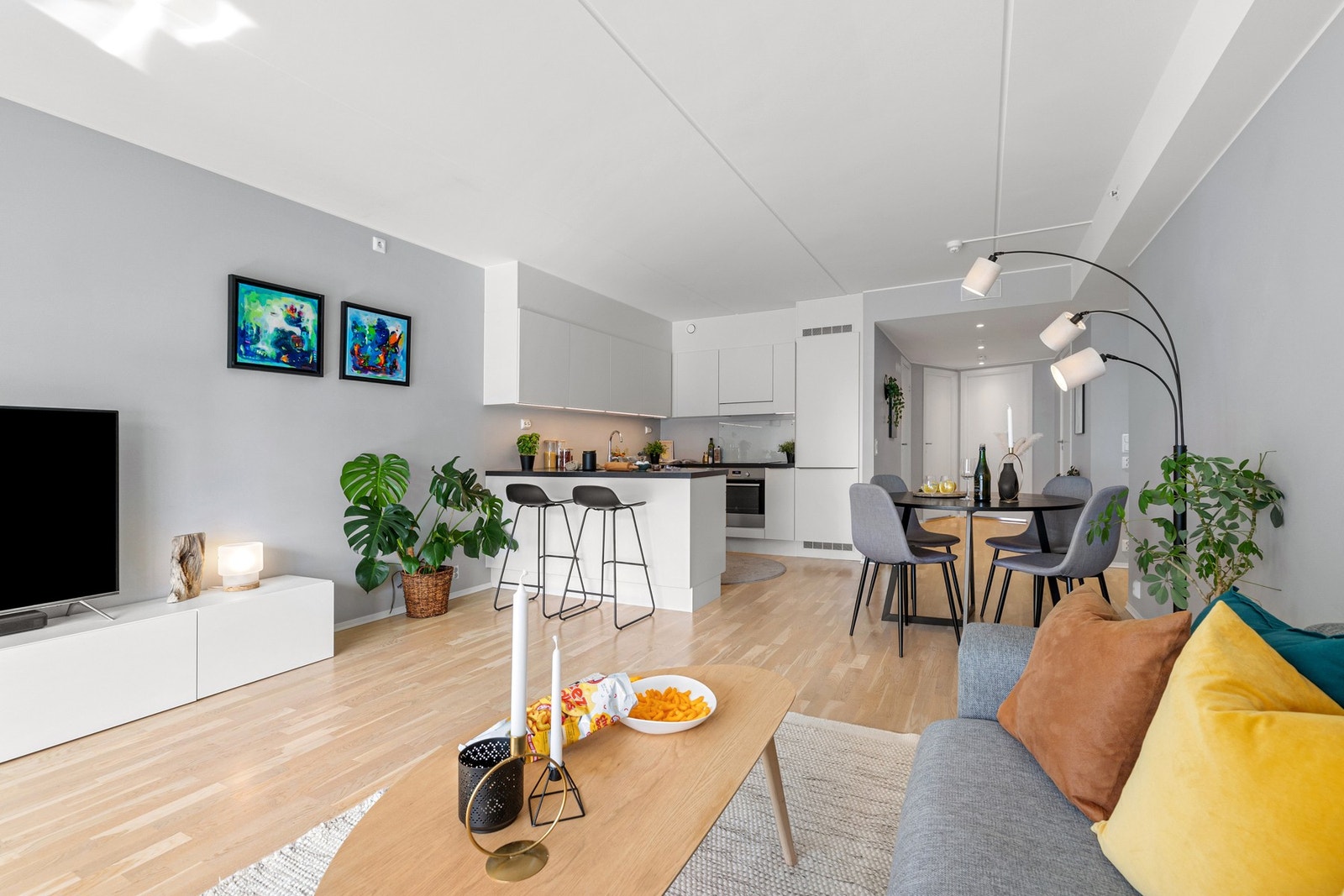 Her får du en herlig og romslig sosial sone! Galleribilde