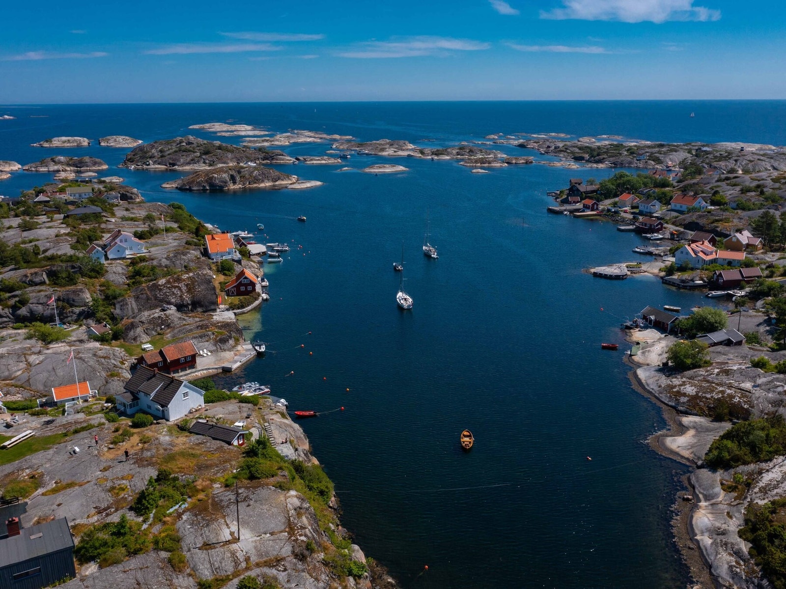 Fra skjærgården rundt Kragerø Galleribilde