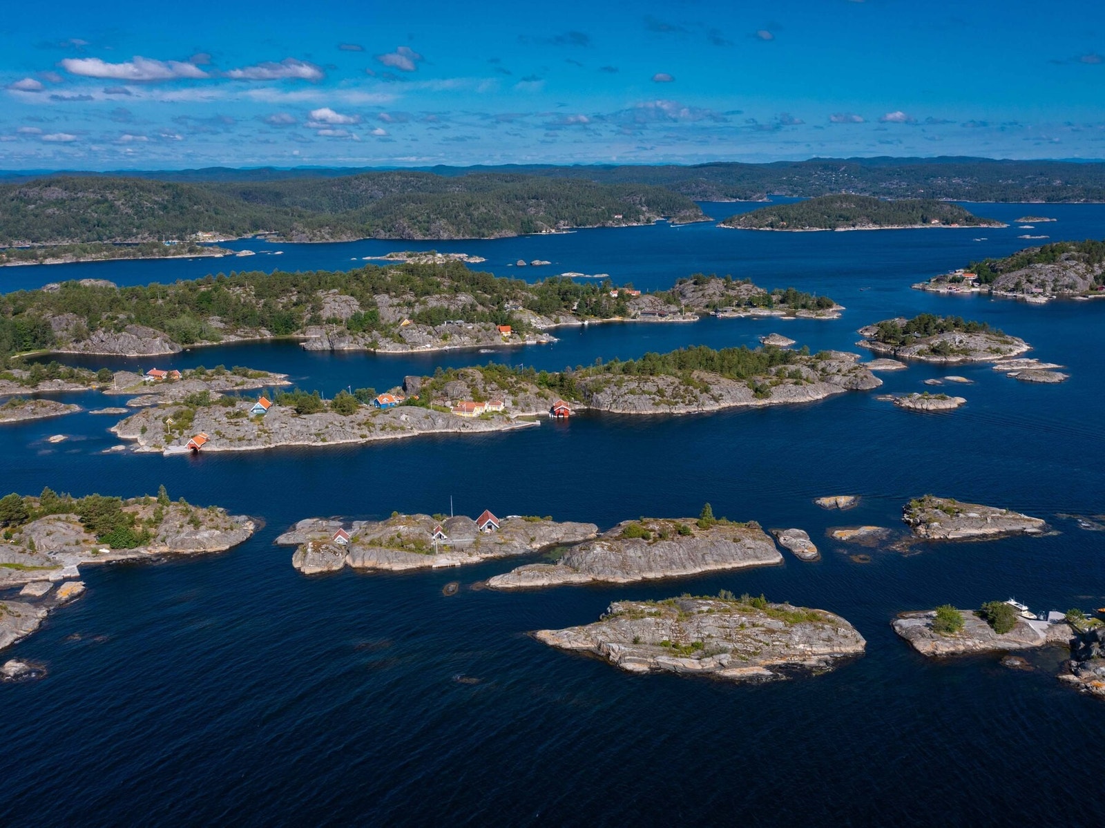 Fra skjærgården rundt Kragerø Galleribilde
