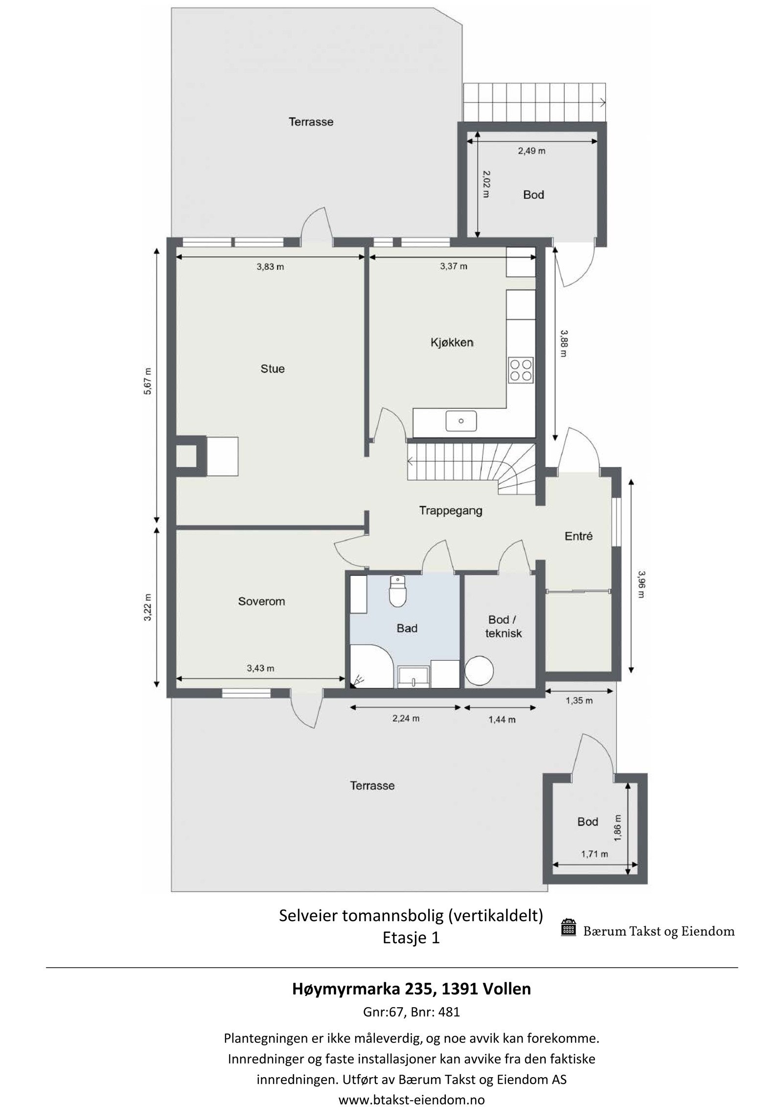 1. etg. Galleribilde
