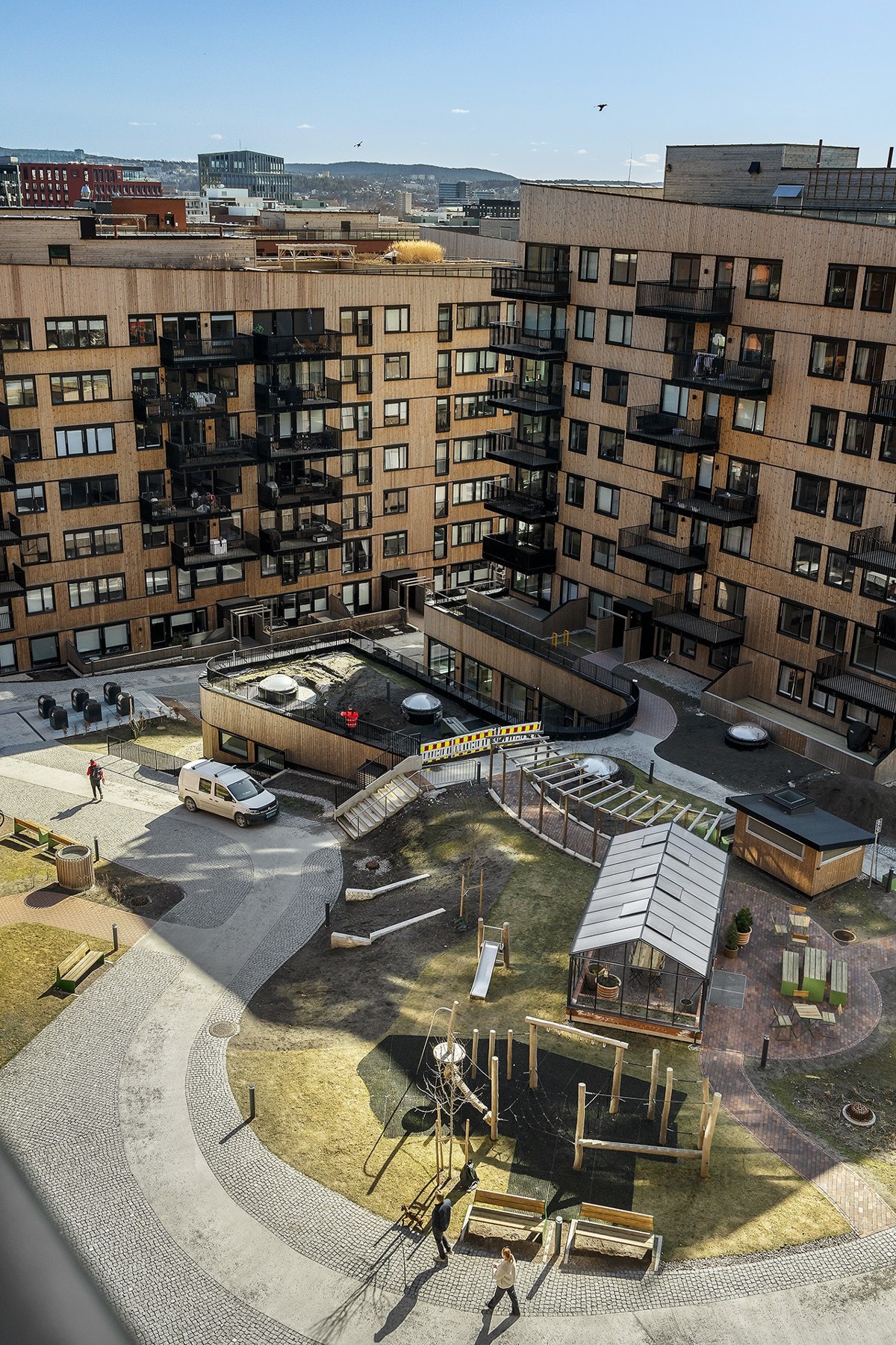 Gårdsrommet Galleribilde