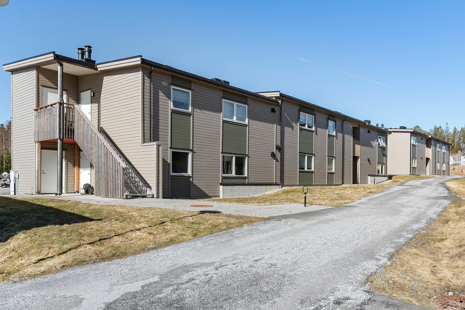 Endeleilighet med meget god intern beliggenhet i sameiet med trappefri adkomst og lite innsyn Galleribilde