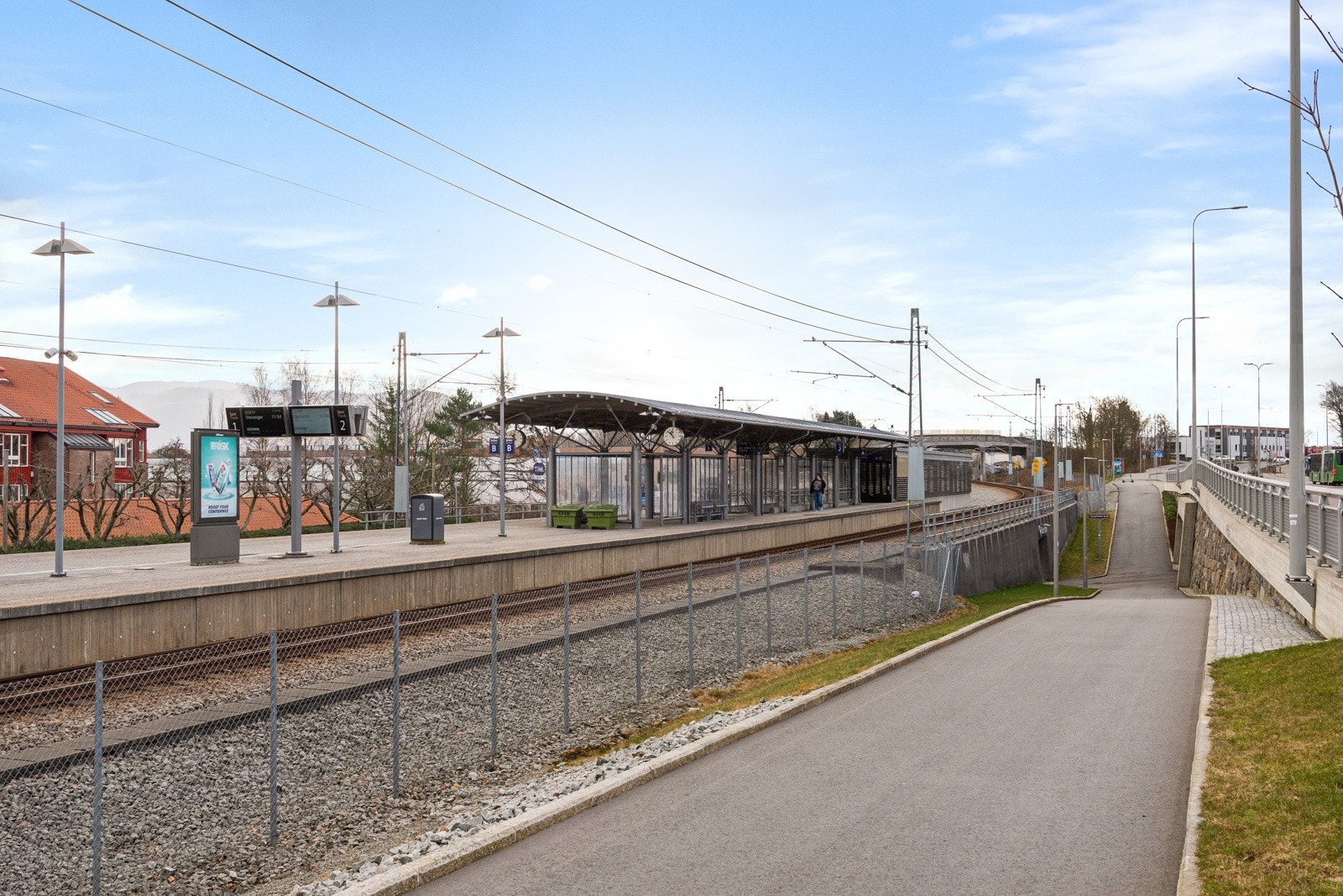 Nær Gausel togstasjon Galleribilde
