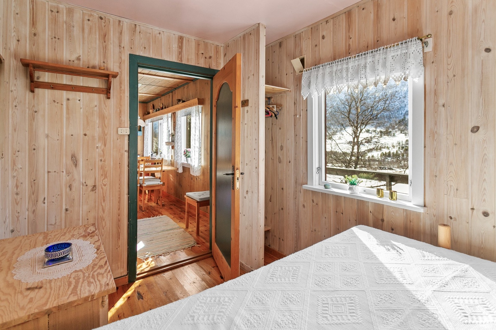 Her er det plass til garderobeløsninger. Galleribilde