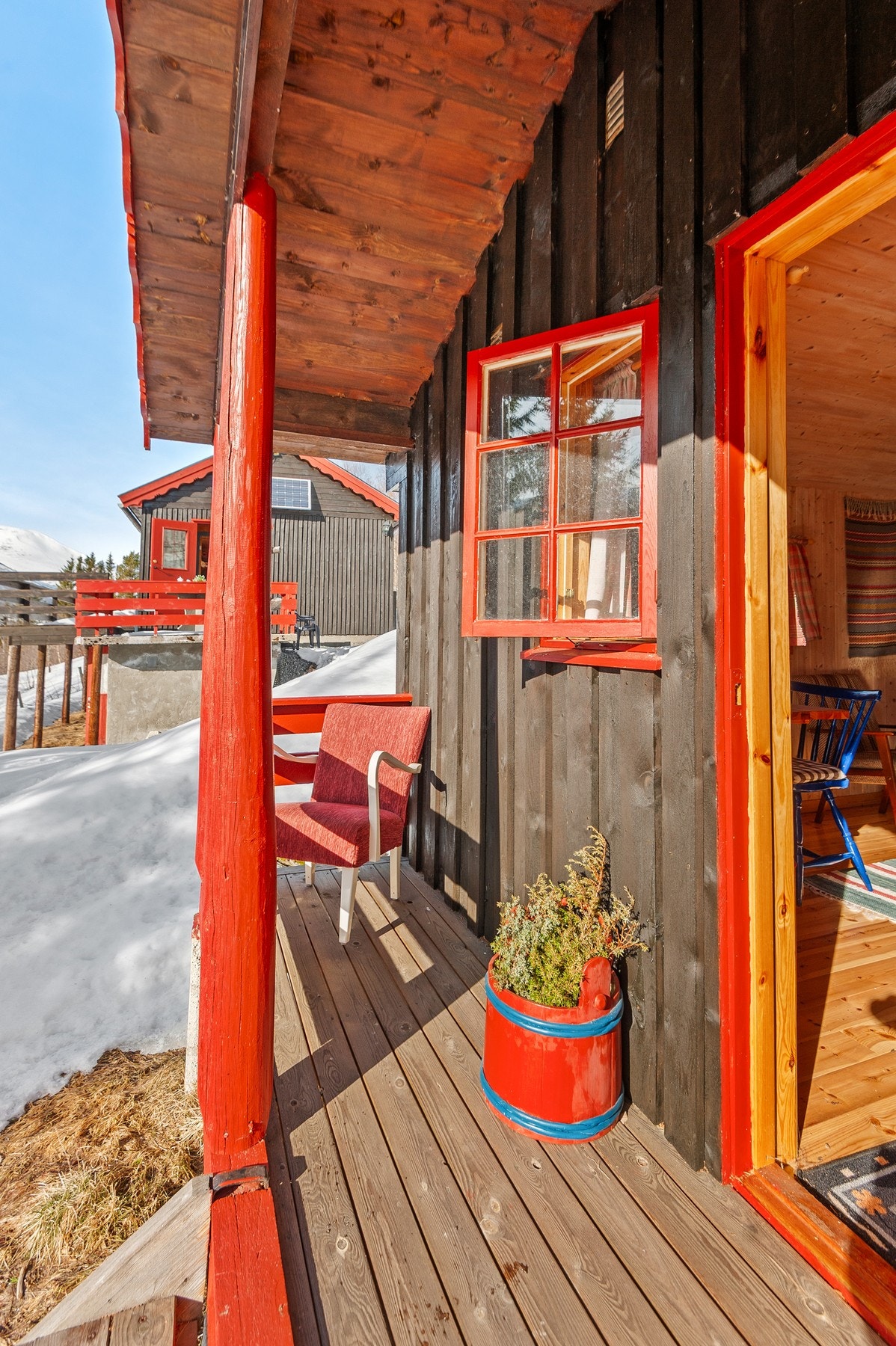 Her kan du nyte både solen og utsikten. Galleribilde