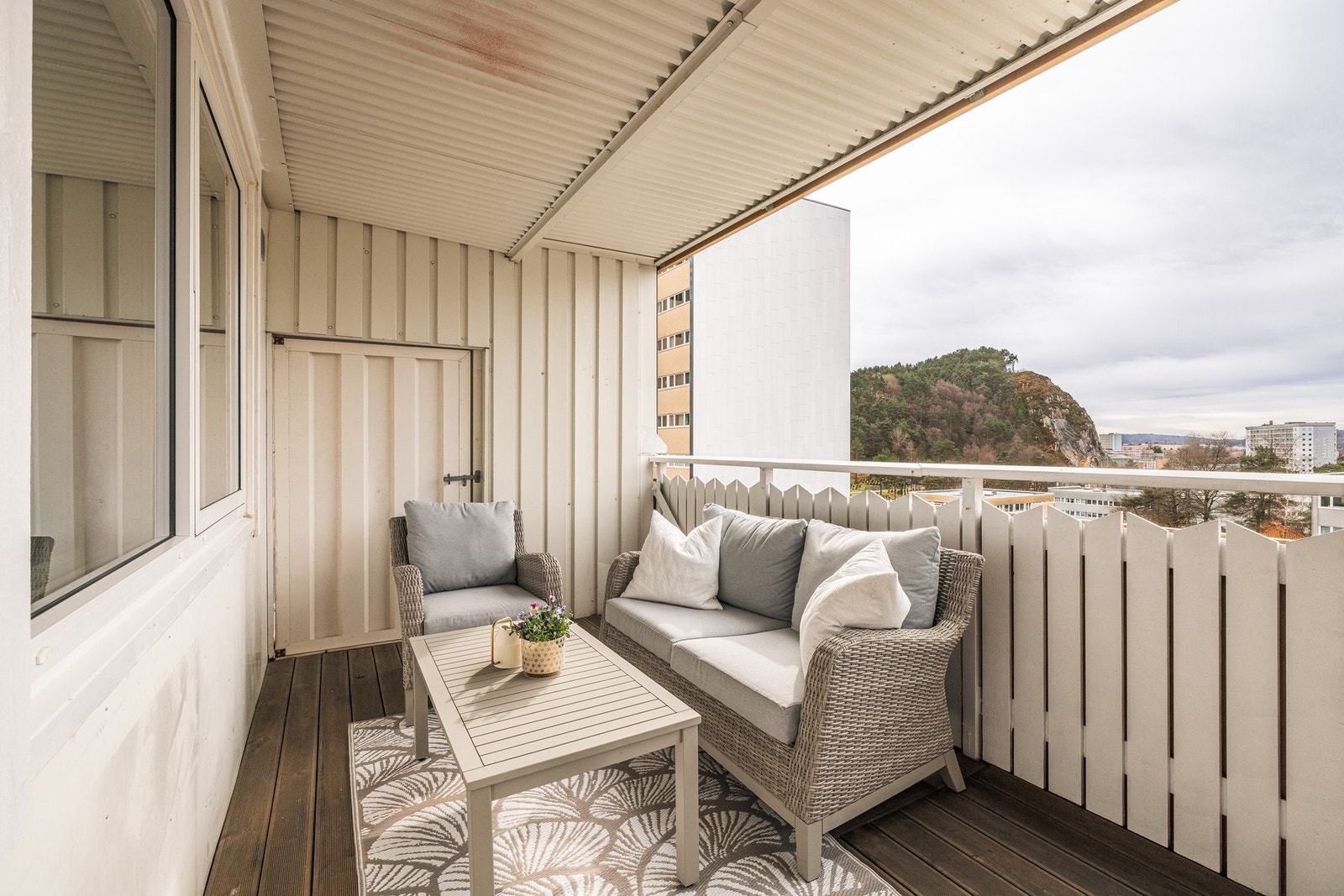 Her finner man også en ekstern bod for ekstra oppbevaringsplass Galleribilde