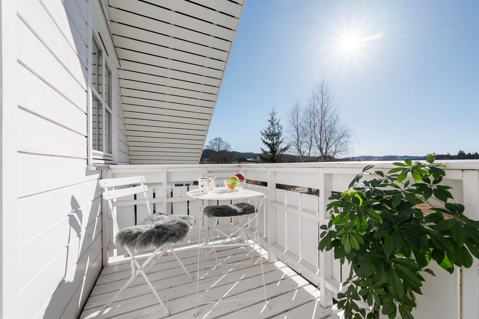 3 kvm balkong. Galleribilde