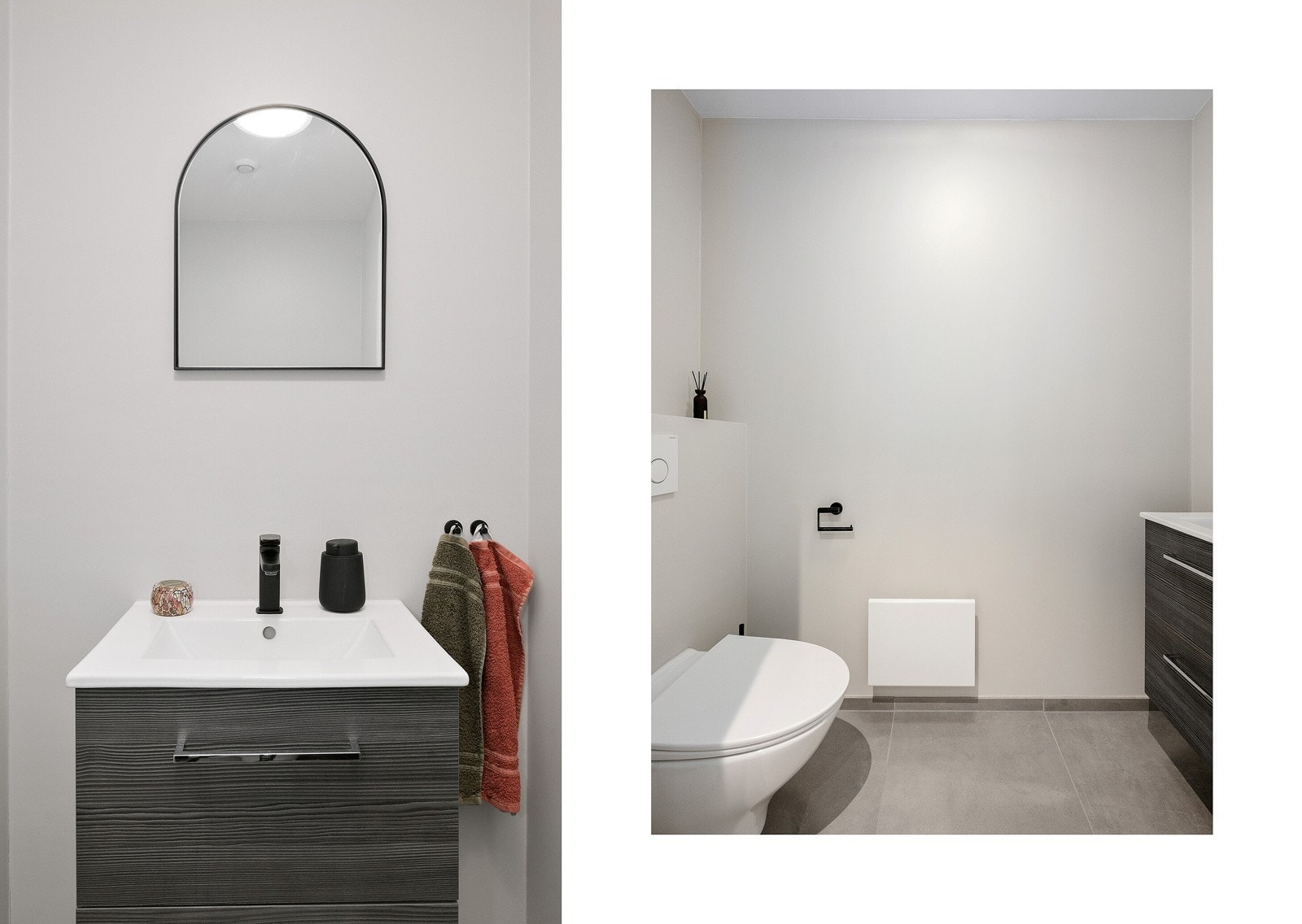 Toalettrommet har også nylig blitt oppgradert med bl.a. flis på flis, sparklet vegg, nye takplater, servant og nytt toalett. Galleribilde