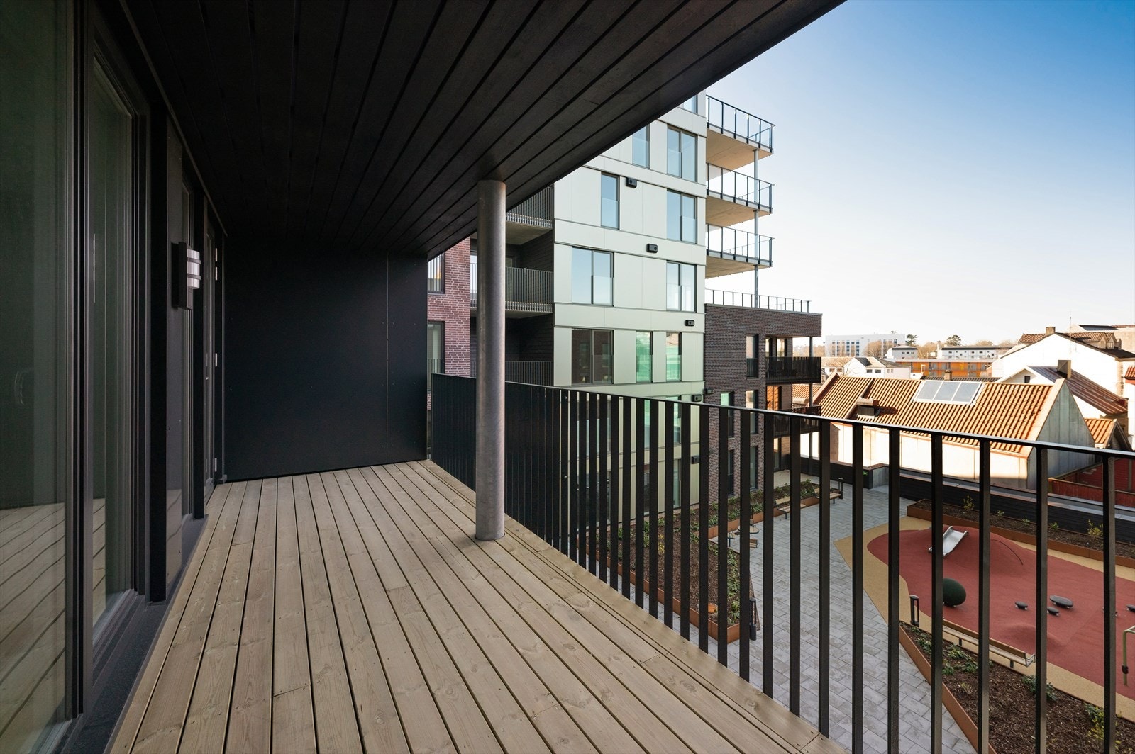 Overbyggd balkong 11 m2. Galleribilde