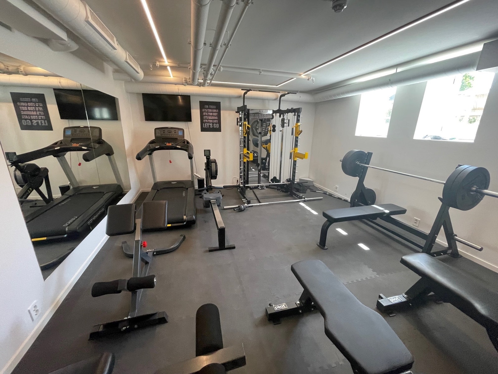 Felles treningsrom Galleribilde