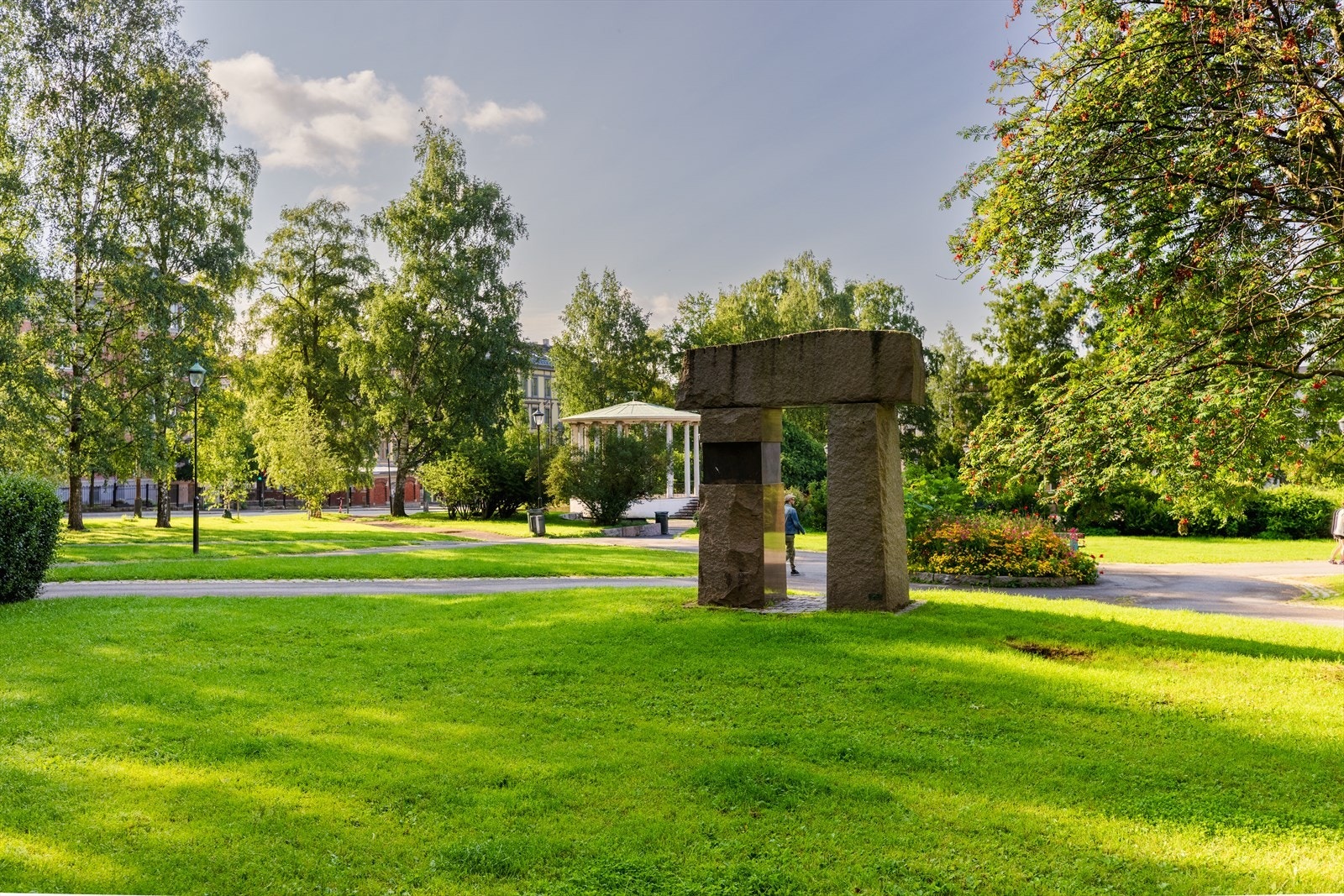 Birkelunden parken som nærmeste nabo..jpg Galleribilde