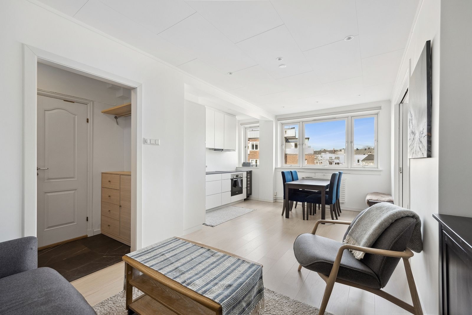 God og arealeffektiv planløsning, med luftige oppholdsrom. Galleribilde