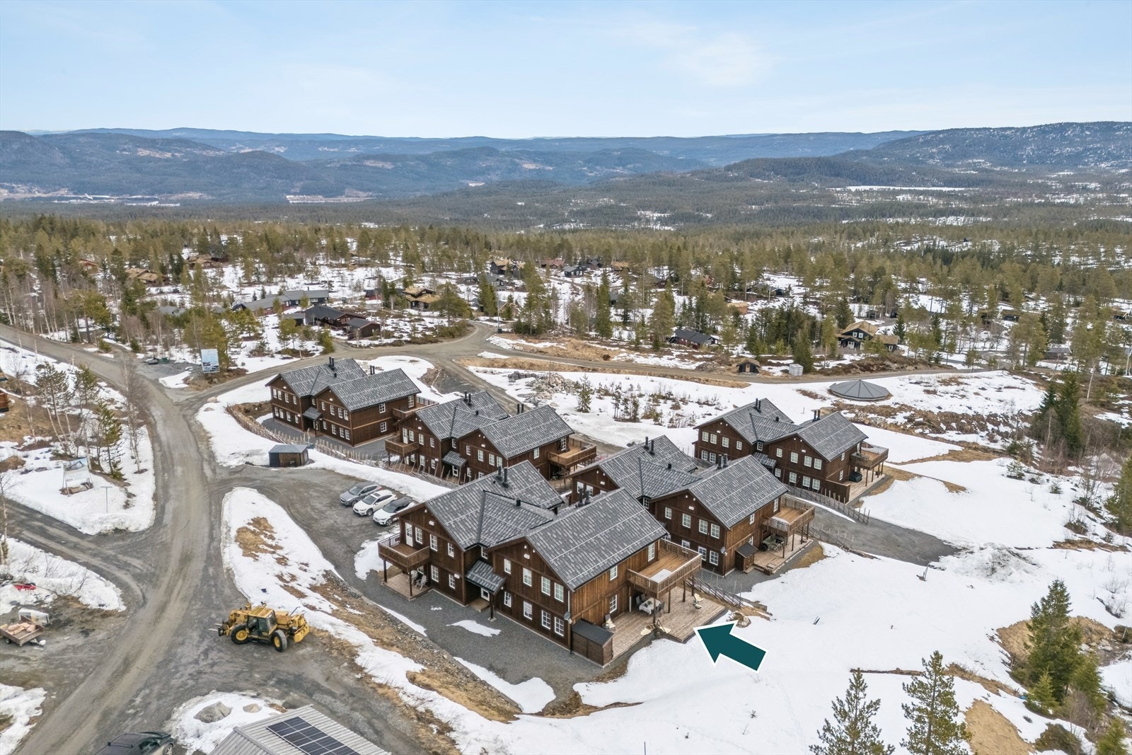 Leiligheten ligger på Gvelven hytteområde, et område sentralt på Søre Blefjell Galleribilde