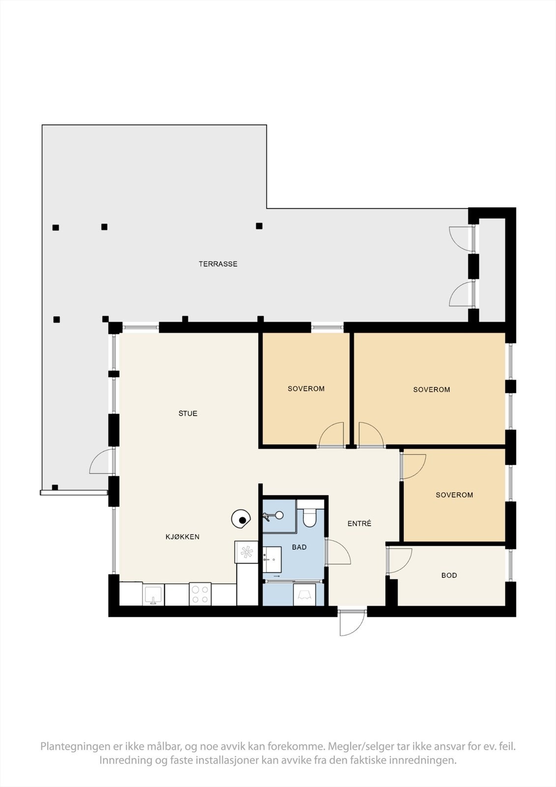 Plantegning. Galleribilde