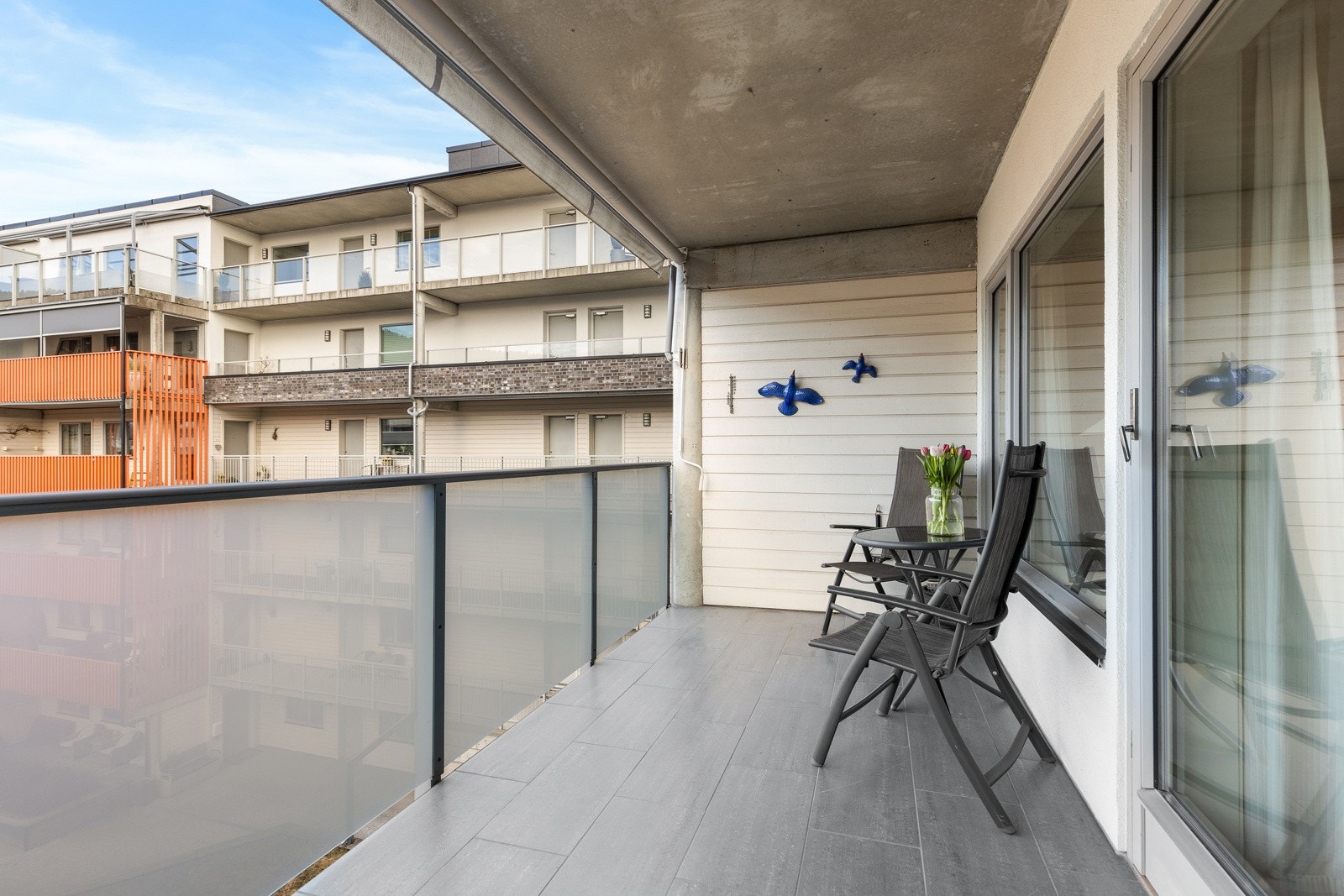 Vestvendt balkong på hele 15 kvm. Galleribilde