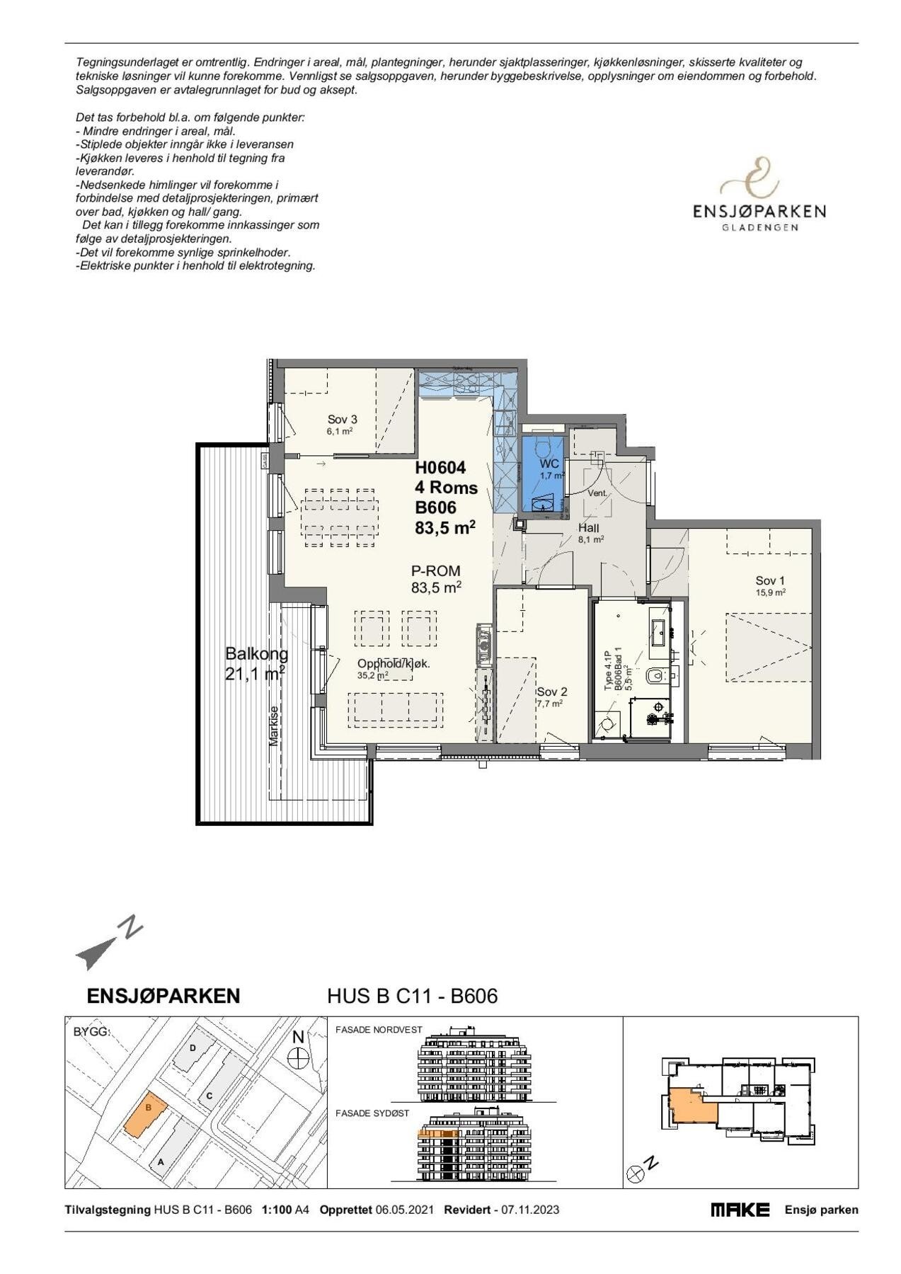 Plantegning. Galleribilde