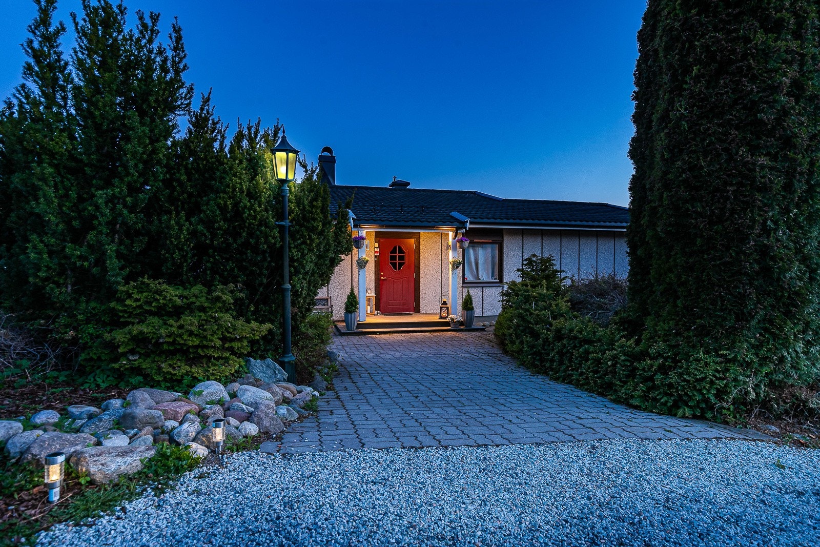 Inngangsparti Galleribilde