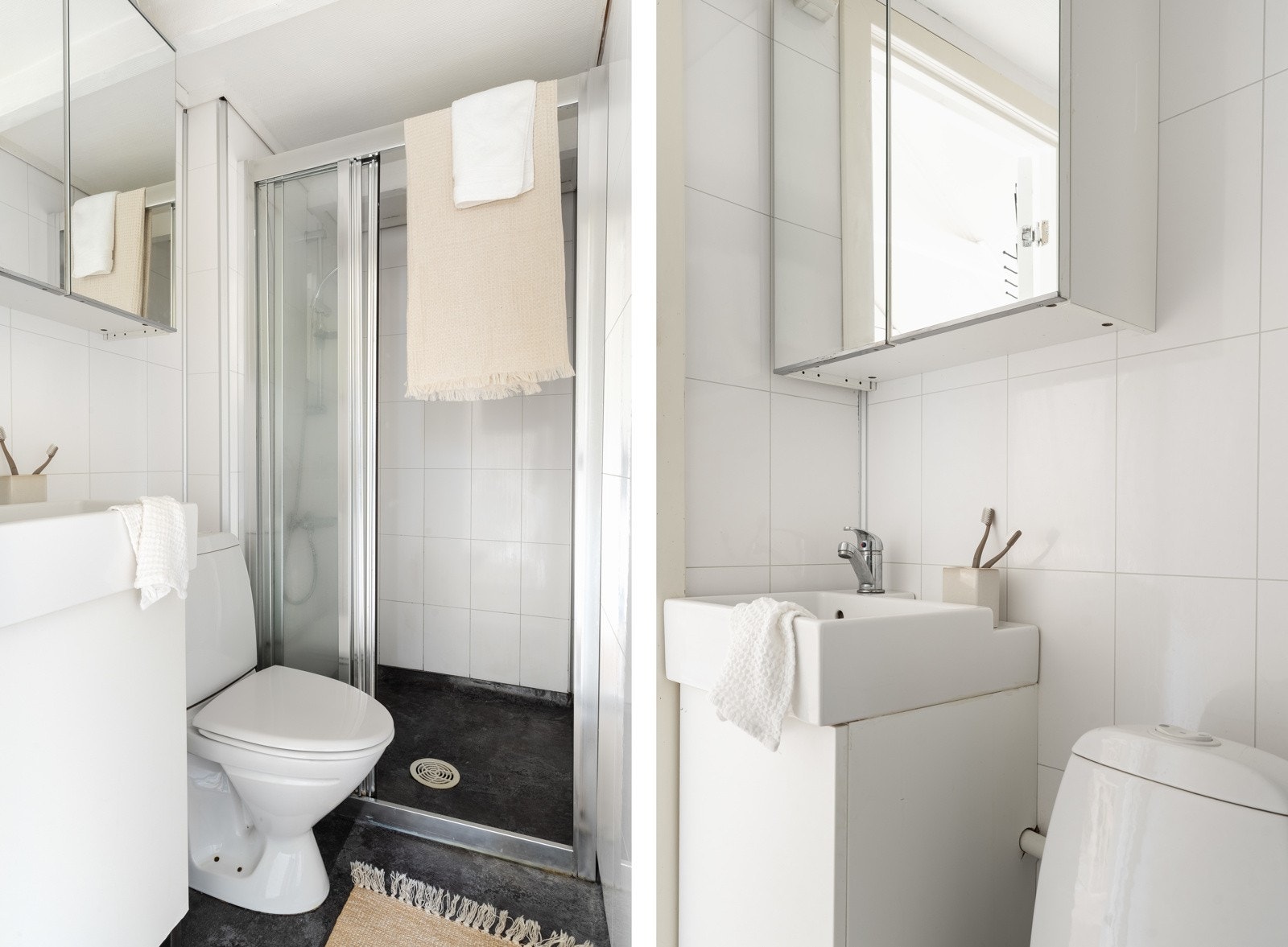 Her er det også varmekabler i gulvet. Galleribilde