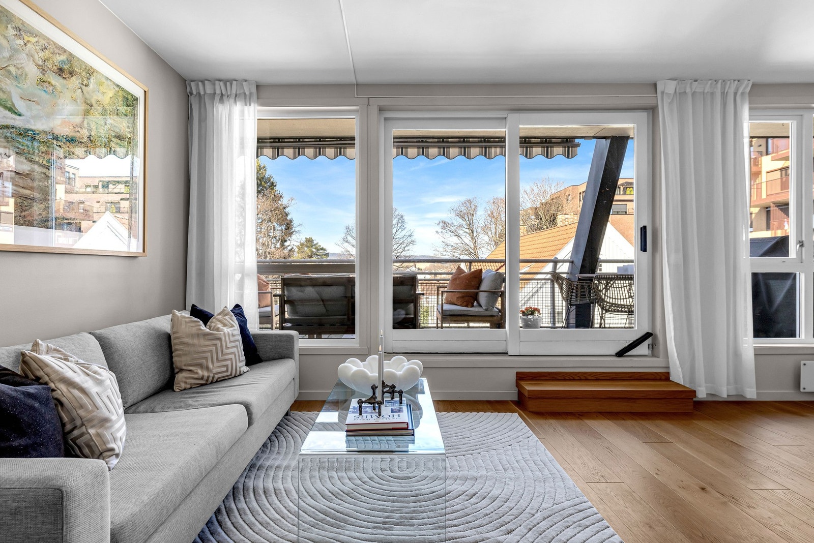 En perfekt plass for rolige morgener eller sosiale kvelder. Galleribilde