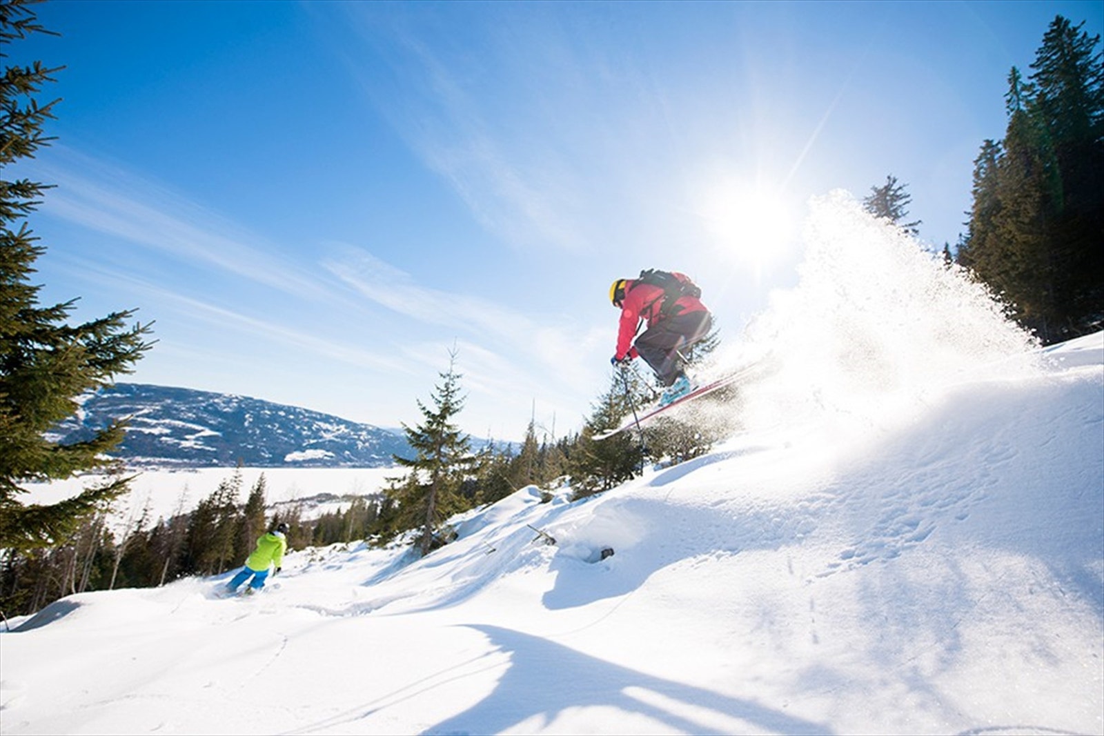 Norefjell er et skieldorado, både hva gjelder alpint og langrenn Galleribilde