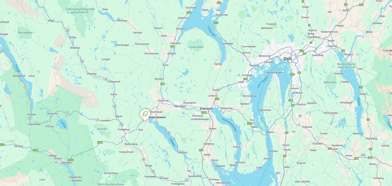 Fiskum-kart Galleribilde