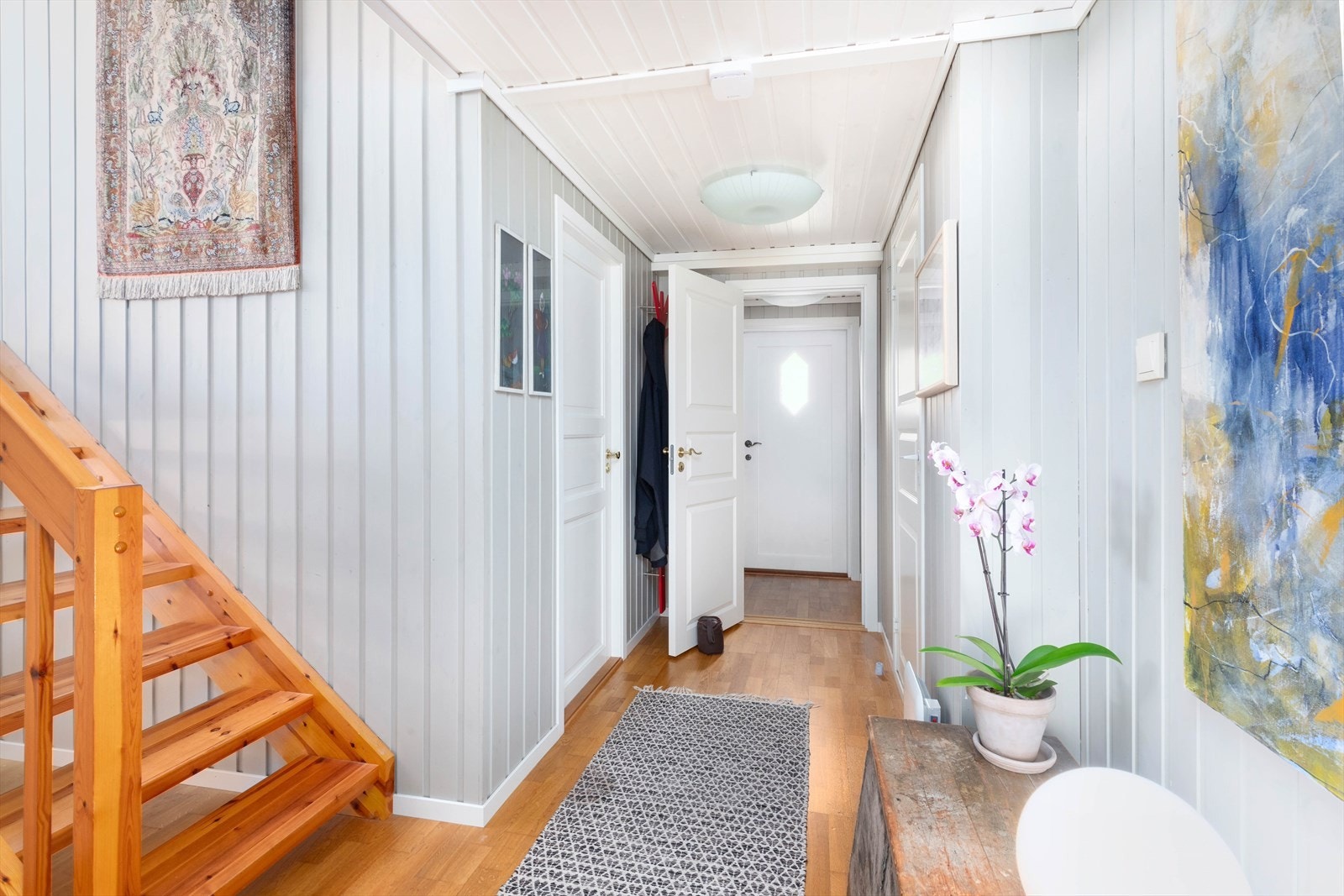 Velkommen inn i entre/ gang i mellometasjen Galleribilde