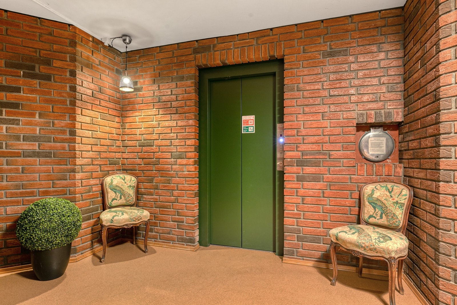 Leilighetsbygget er utstyrt med personheis Galleribilde