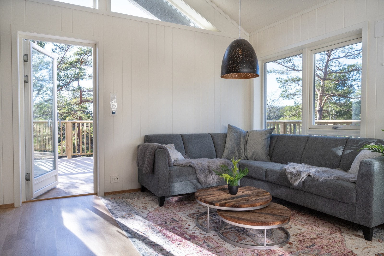 Stue - interiørbilder fra nabohytta (avvik må påregnes) Galleribilde