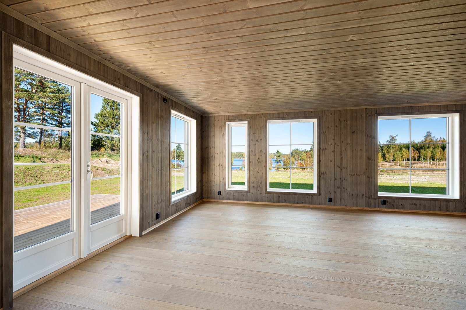 Terrassedør med adkomst fra stue/kjøkken. Galleribilde