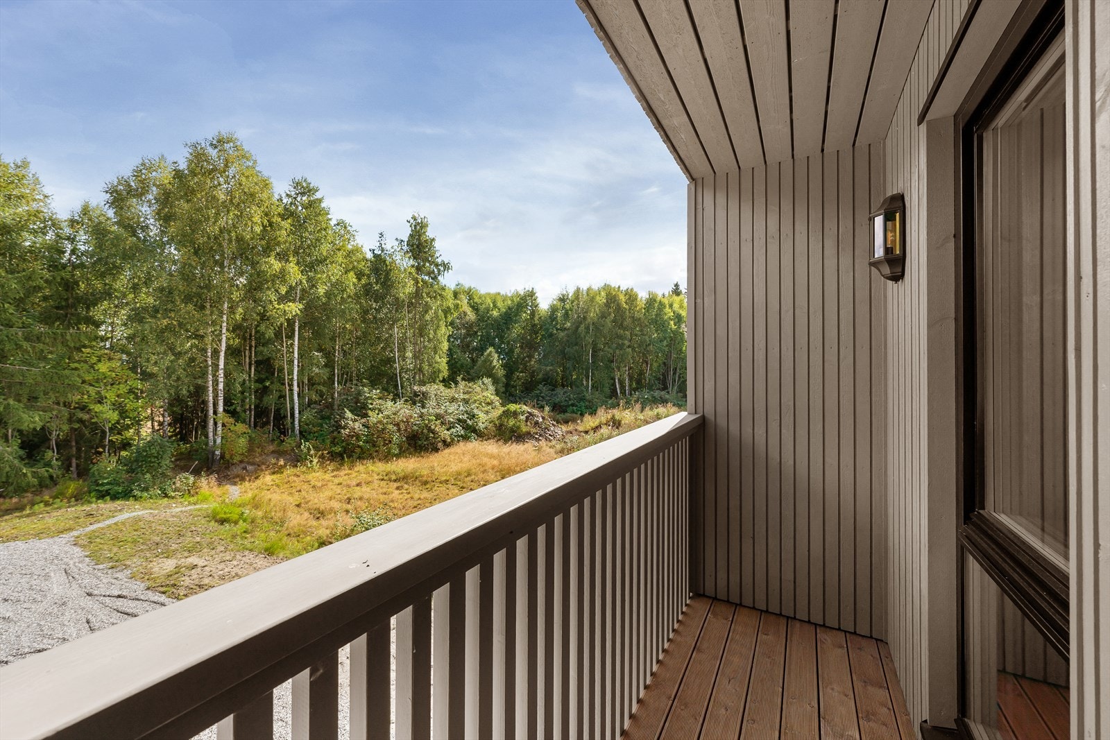 Balkong med utgang fra den ene soverommet. Galleribilde